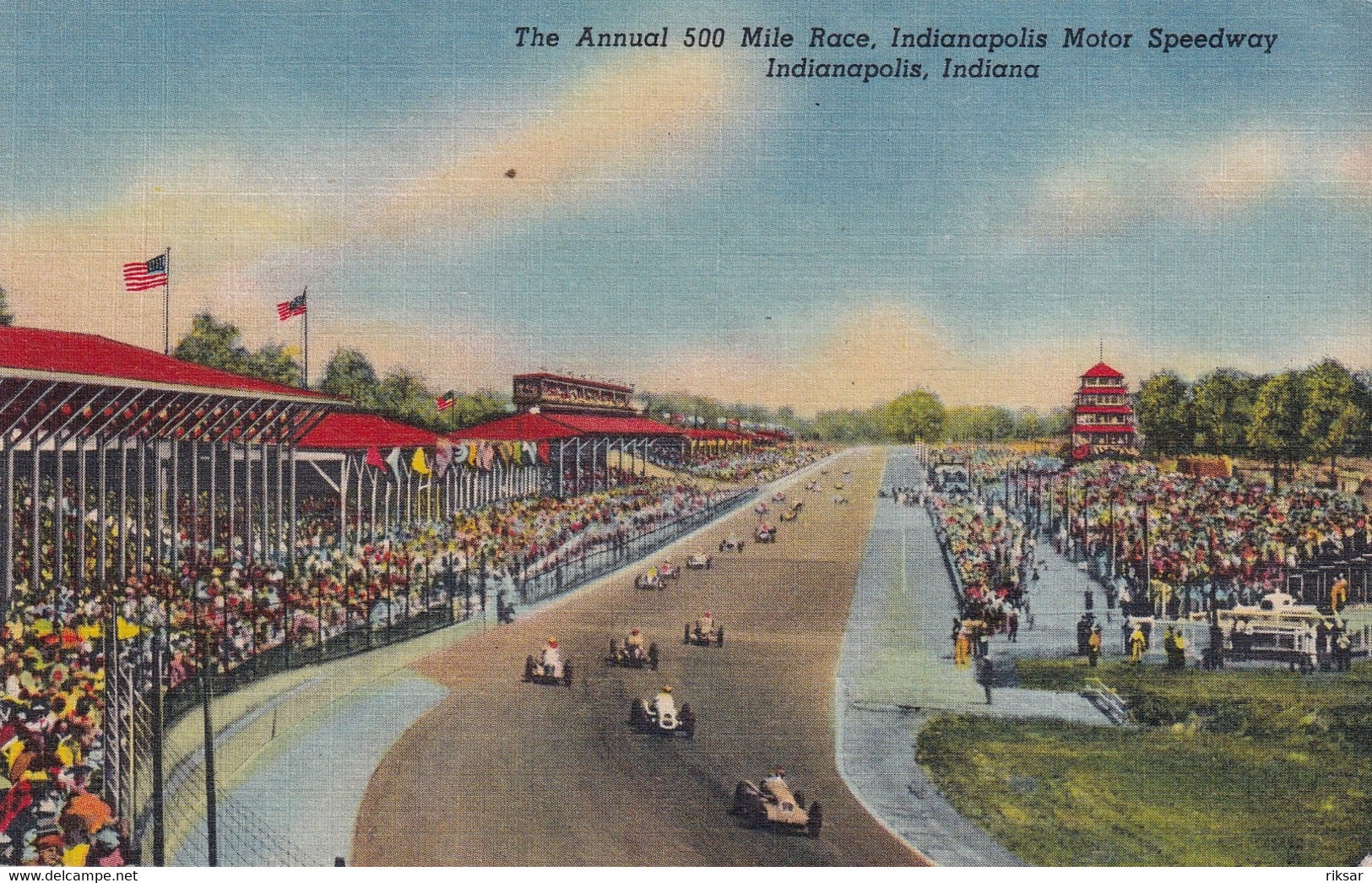 ETATS UNIS(INDIANAPOLIS) COURSE D AUTOMOBILES - Indianapolis