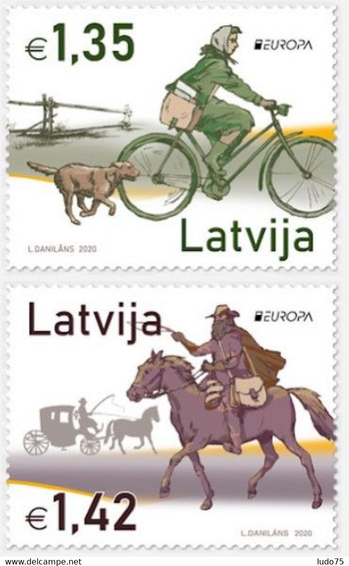 LATVIA LETTONIE LETTLAND  EUROPA CEPT 2020 Serie/set, Neuf/mint/ungestemp. - 2020