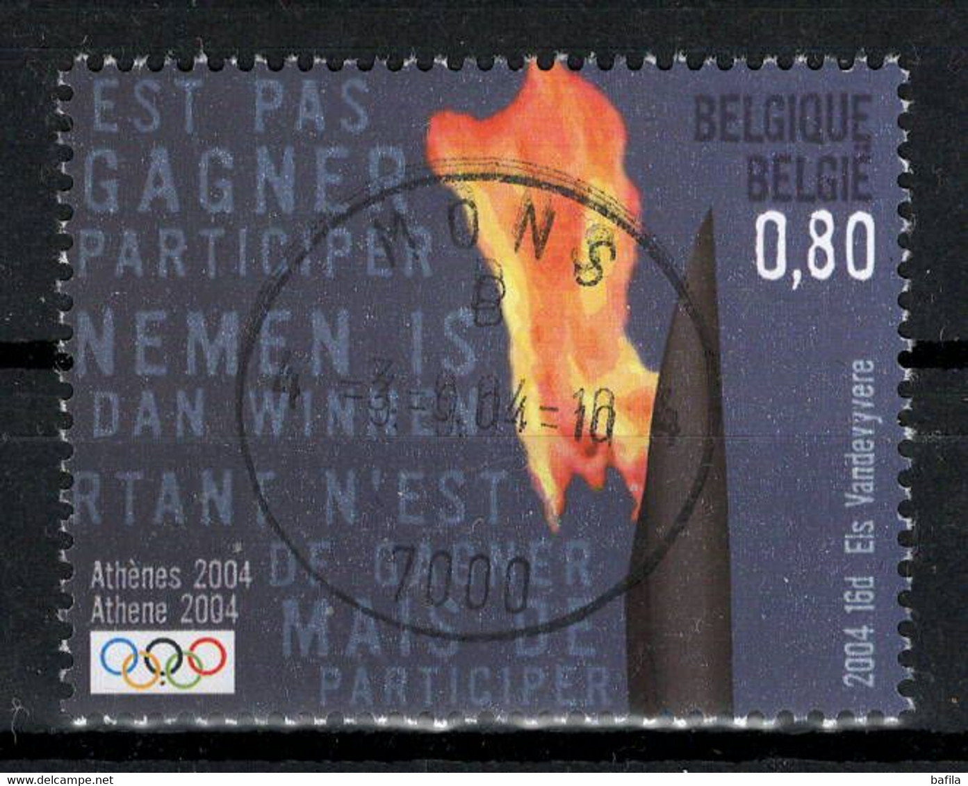 BELGIE: COB 3306 MOOI GESTEMPELD. - Used Stamps