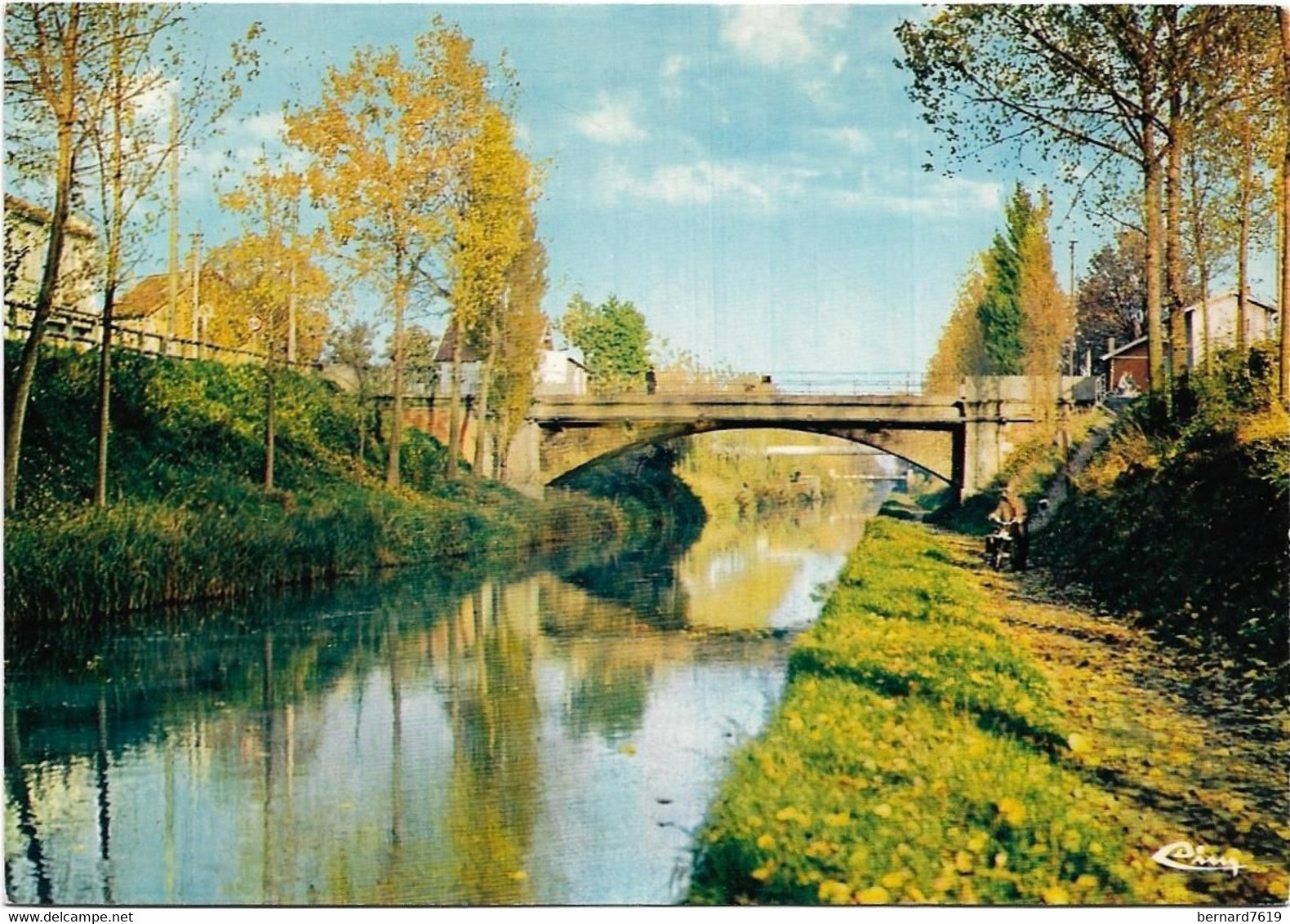 93  Tremblay  Les Gonesse  -  Le  Canal De L'ourcq - Tremblay En France