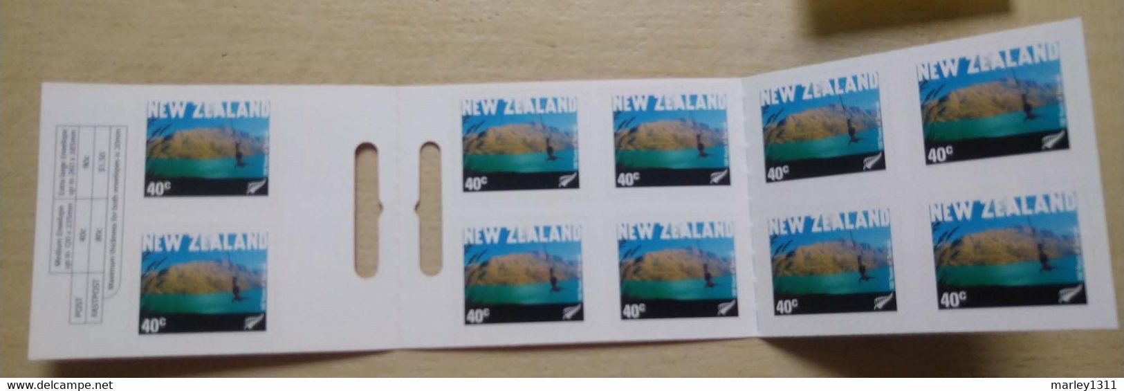 NOUVELLE - ZÉLANDE (2001) Stamps Booklet N°YT 1858 Tourisme - Booklets