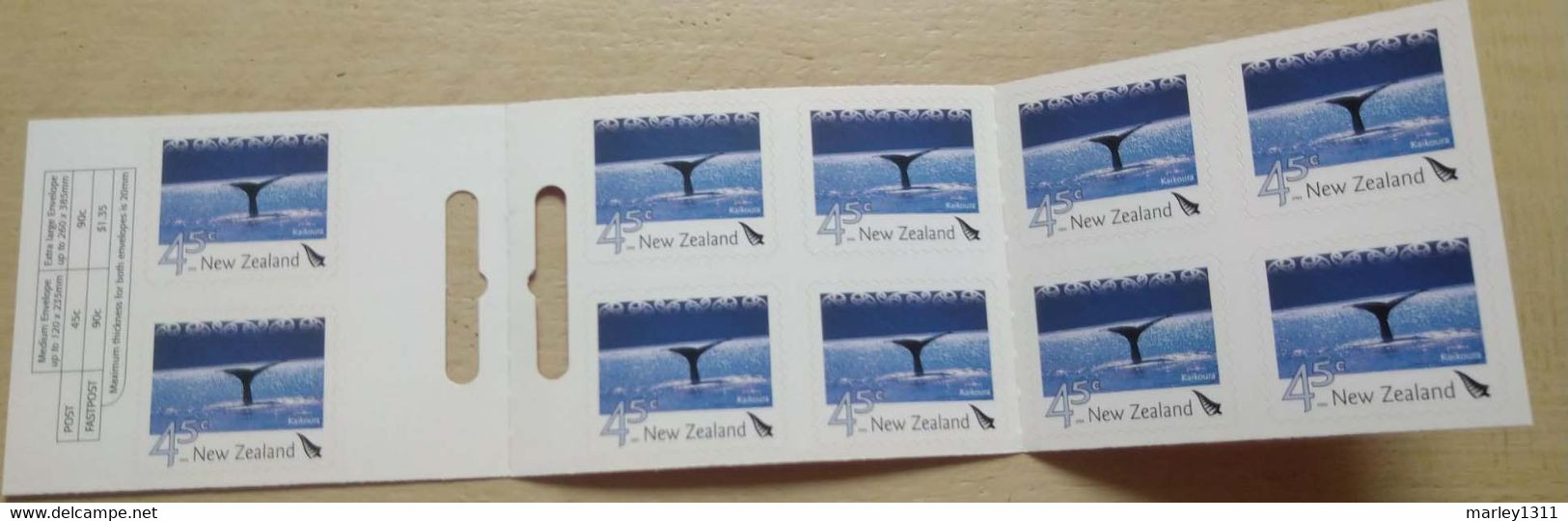 NOUVELLE - ZÉLANDE (2004) Stamps Booklet N°YT 2074 Paysages - Carnets