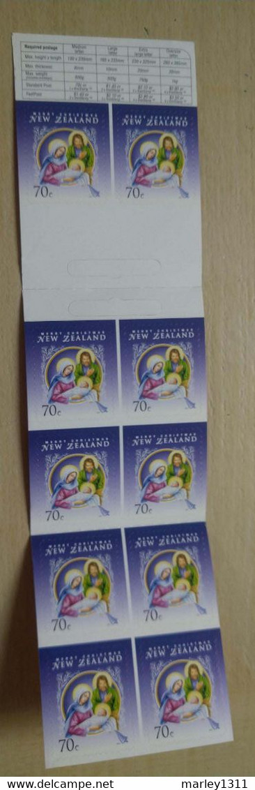 NOUVELLE - ZÉLANDE (2012) Stamps Booklet N°YT 2851 Christmas - Markenheftchen