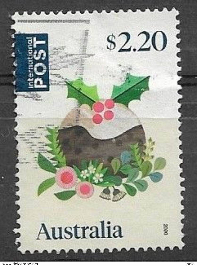 AUSTRALIA 2020 XMAS TRADITIONAL PUDDING - Used Stamps