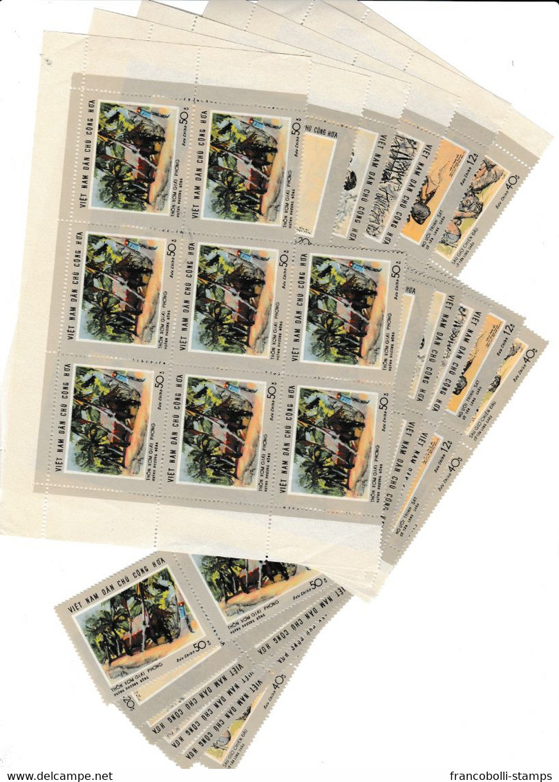 S41600 DEALER STOCK VIETNAM 1969 MNH** South Vietnam 6v Y&T 635/40 X 10 SETS - Vietnam