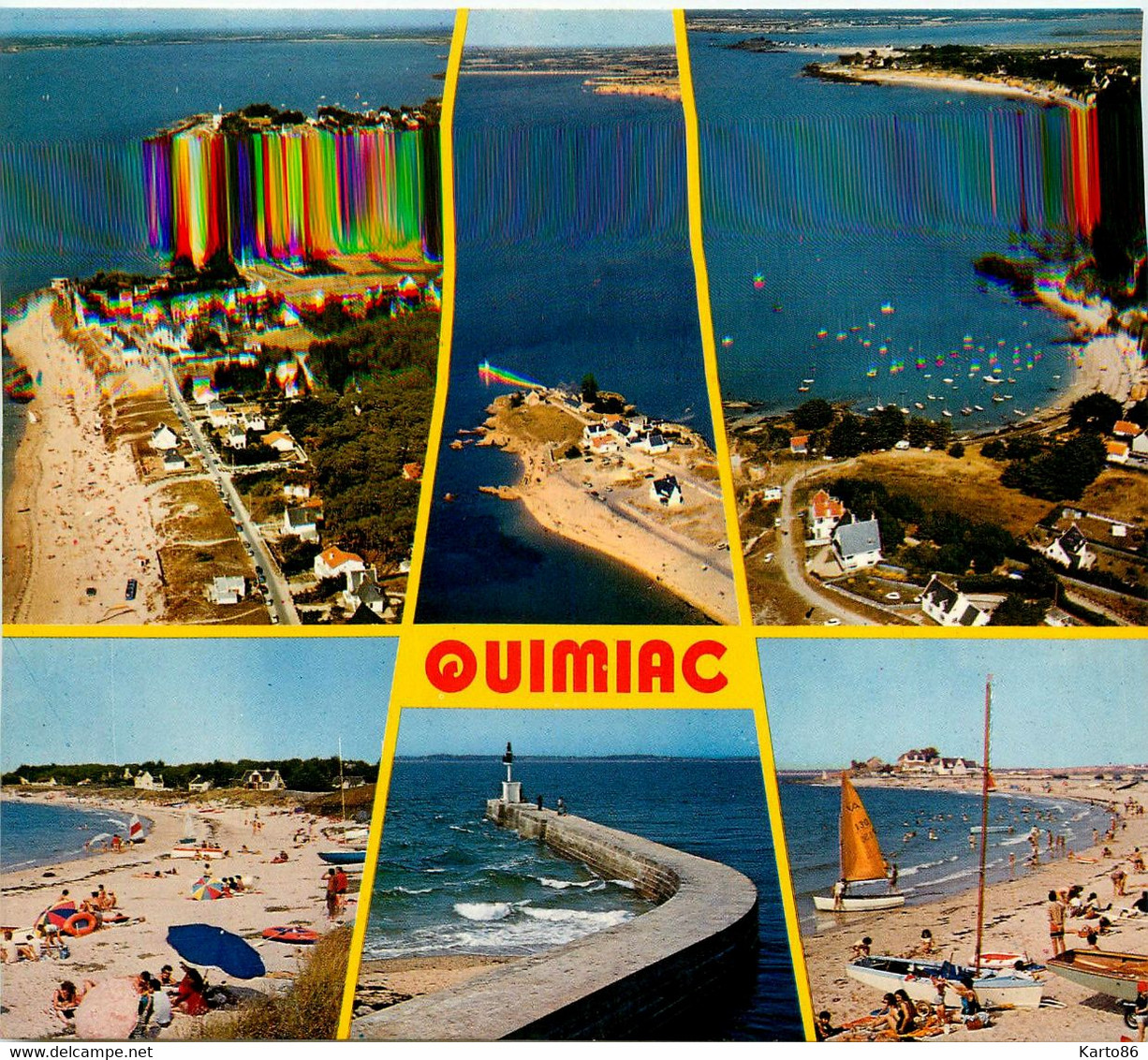 Quimiac * Mesquer * Souvenir De La Commune * Cp 6 Vues - Mesquer Quimiac