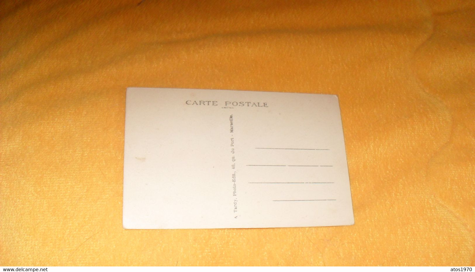 CARTE POSTALE ANCIENNE NON CIRCULEE DATE ?../ COMPS VAR.- VUE GENERALE..TARDY.. - Comps-sur-Artuby