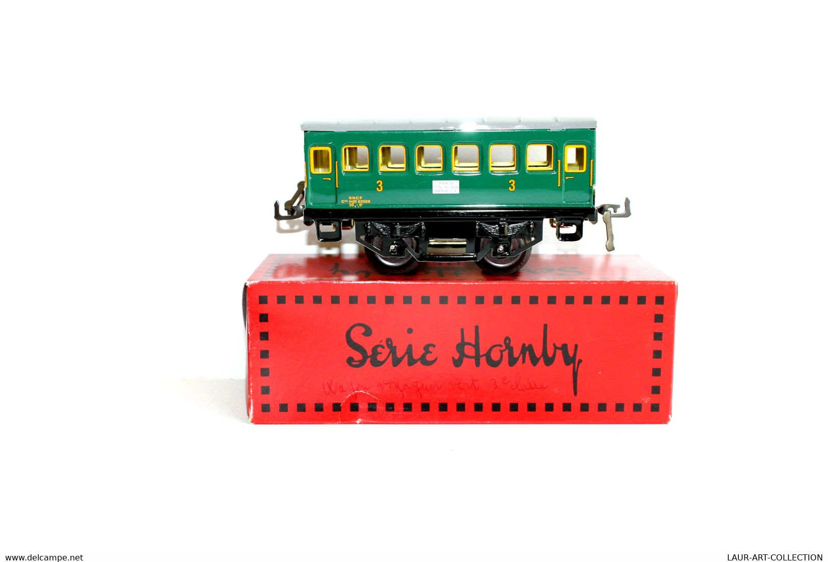 SERIE HORNBY - VOITURE VOYAGEUR - ECH O N°40 2371 3e CLASSE Mjfi 53028 PARIS-MAR / FERROVIAIRE TRAIN CHEMIN FER (2105.14 - Voitures Voyageurs