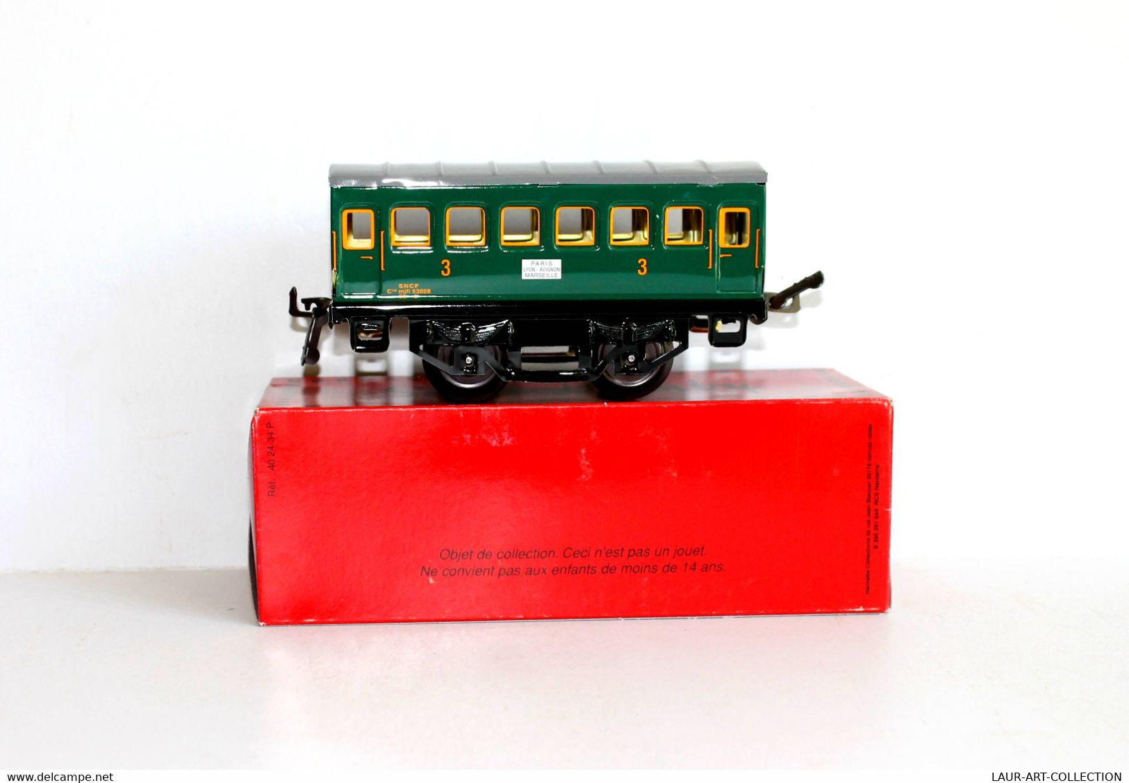 SERIE HORNBY - VOITURE VOYAGEUR - ECH O N°40 2371 3e CLASSE Mjfi 53028 PARIS-MAR / FERROVIAIRE TRAIN CHEMIN FER (2105.14 - Voitures Voyageurs