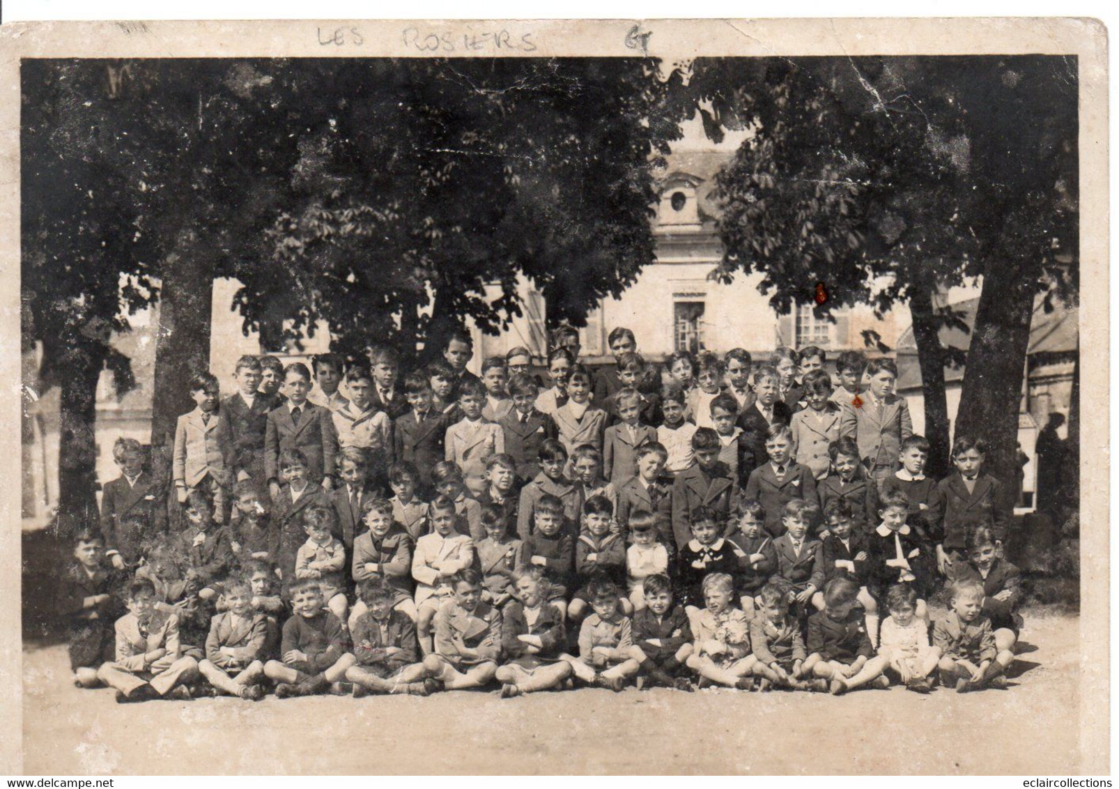 Les Rosiers Sur Loire    49      Photo D'un Groupe D'adolescents. Ecoliers ??   (voir Scan) - Sonstige & Ohne Zuordnung