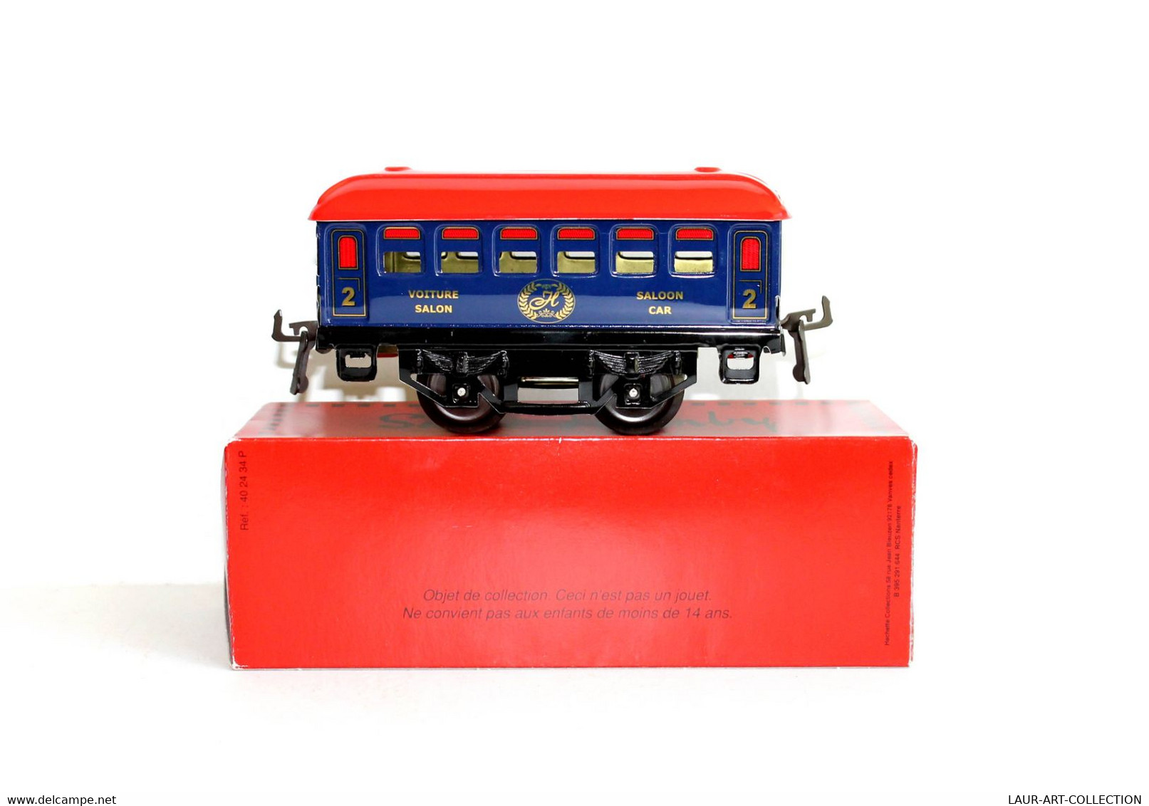 HORNBY - WAGON VOITURE SALON VOYAGEUR – ECH O - N°402350R SALOON CAR 2eme CLASSE / FERROVIAIRE TRAIN CHEMIN FER (2105.16 - Passenger Trains