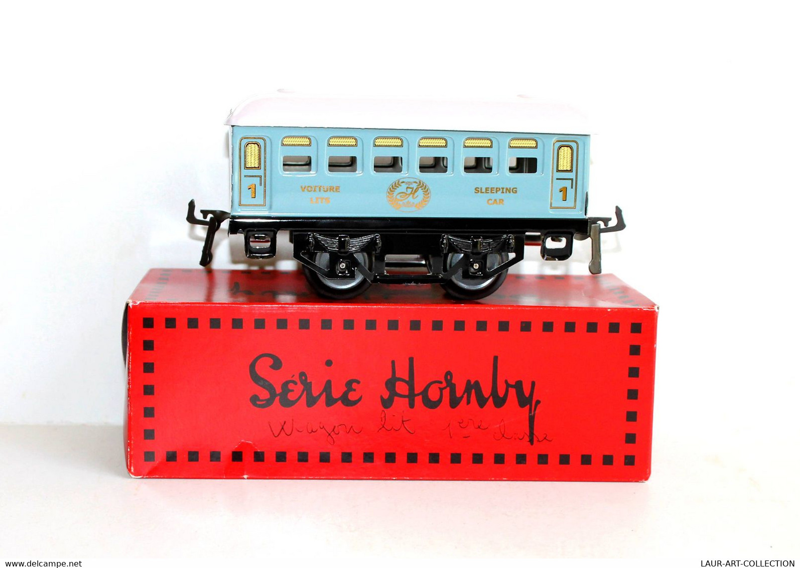 HORNBY - WAGON VOITURE LIT VOYAGEUR – ECH O - SLEEPING CAR 1ere CLASSE N°402359F / FERROVIAIRE TRAIN CHEMIN FER (2105.17 - Wagons Voor Passagiers