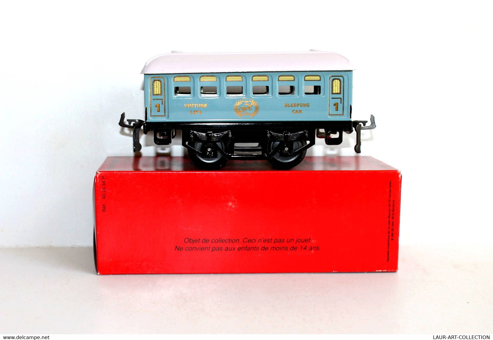 HORNBY - WAGON VOITURE LIT VOYAGEUR – ECH O - SLEEPING CAR 1ere CLASSE N°402359F / FERROVIAIRE TRAIN CHEMIN FER (2105.17 - Voitures Voyageurs