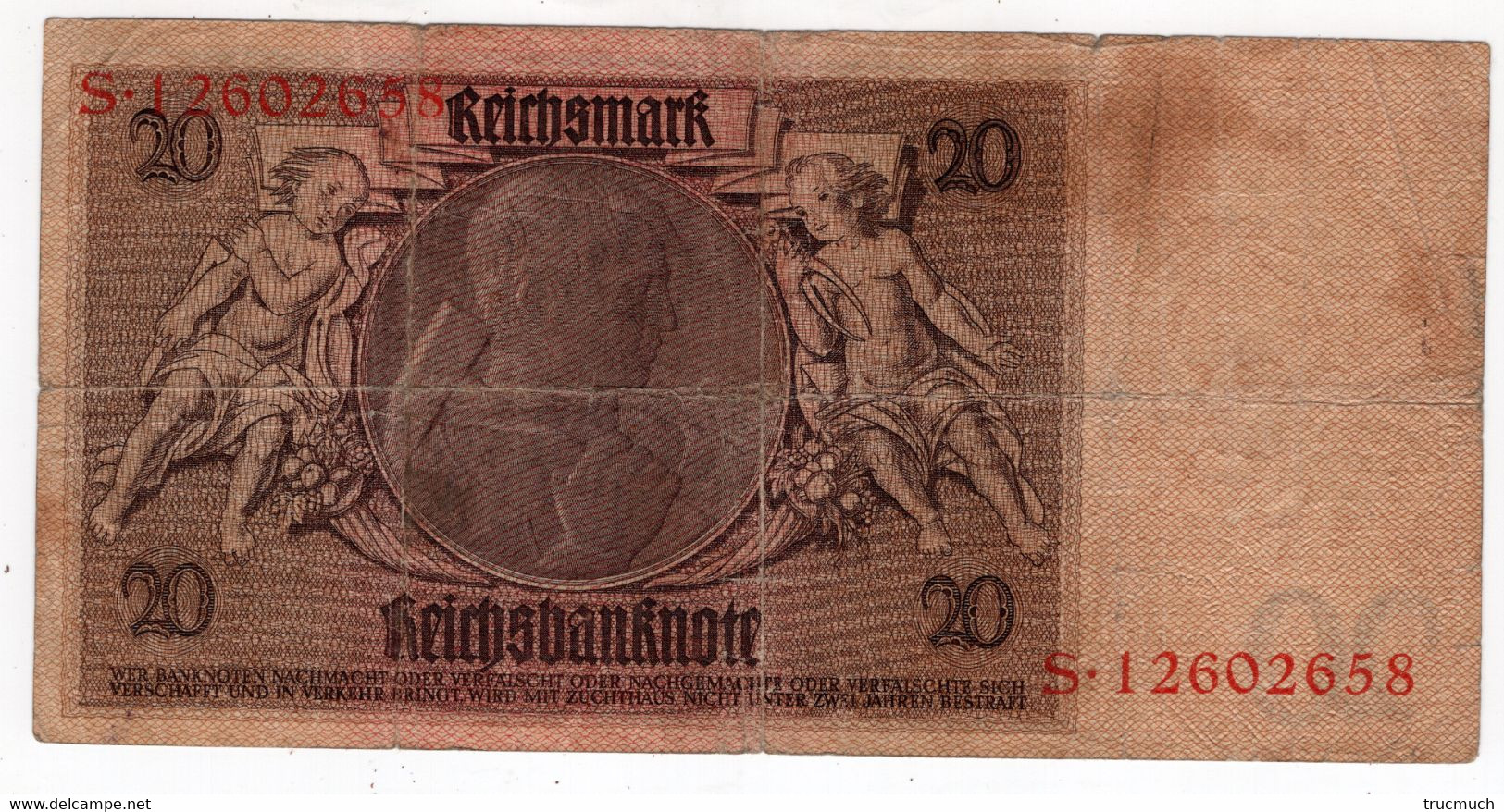 54 - ALLEMAGNE - 20 Mark - 22.01.1929 - 20 Mark