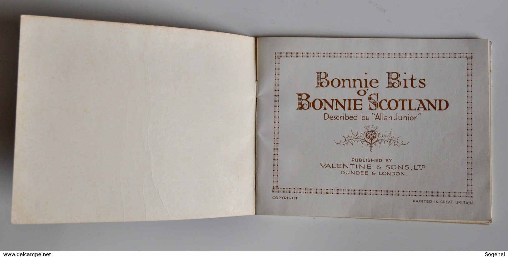 Bonnie Bits O’ Bonnie Scotland - Valentine & Sons - Beaux-Arts
