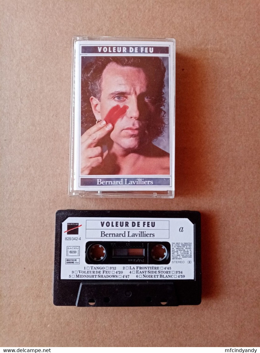 Cassette Audio Bernard Lavilliers  - Voleur De Feu - Cassettes Audio
