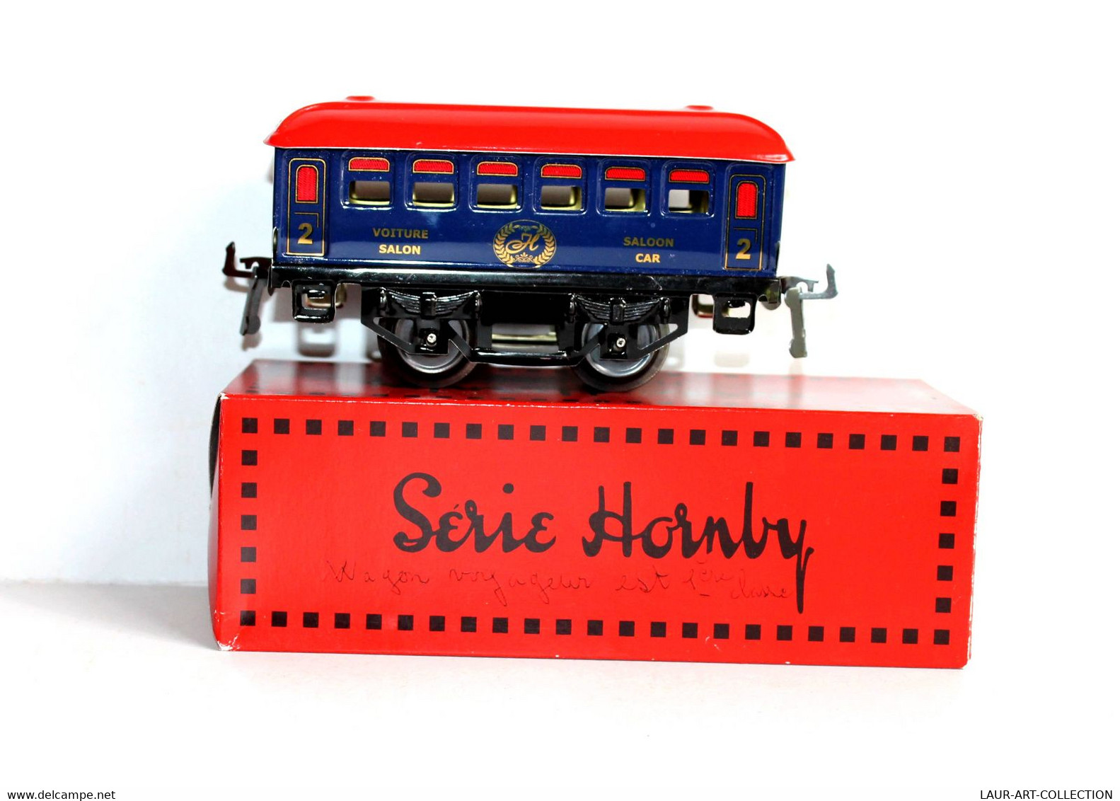 HORNBY - WAGON VOITURE SALON VOYAGEUR – ECH O - N°402350R SALOON CAR 2eme CLASSE / FERROVIAIRE TRAIN CHEMIN FER (2105.9) - Voitures Voyageurs