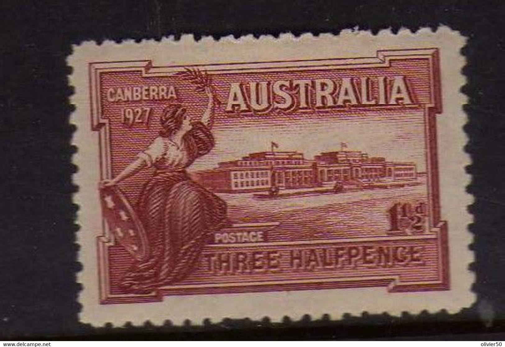 Australie (1927) - Parlement De Cambera - Neuf* - Nuovi