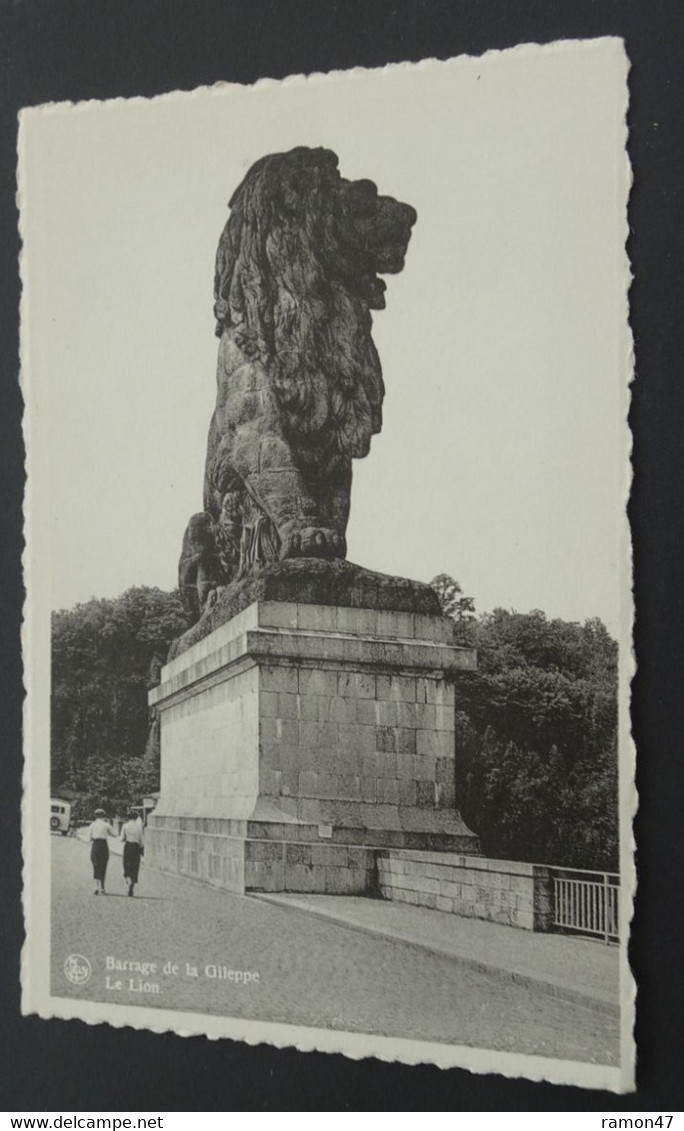 Barrage De La Gileppe - Le Lion (Ern. Thill, Bruxelles, Série 18, N° 56) - Gileppe (Stuwdam)