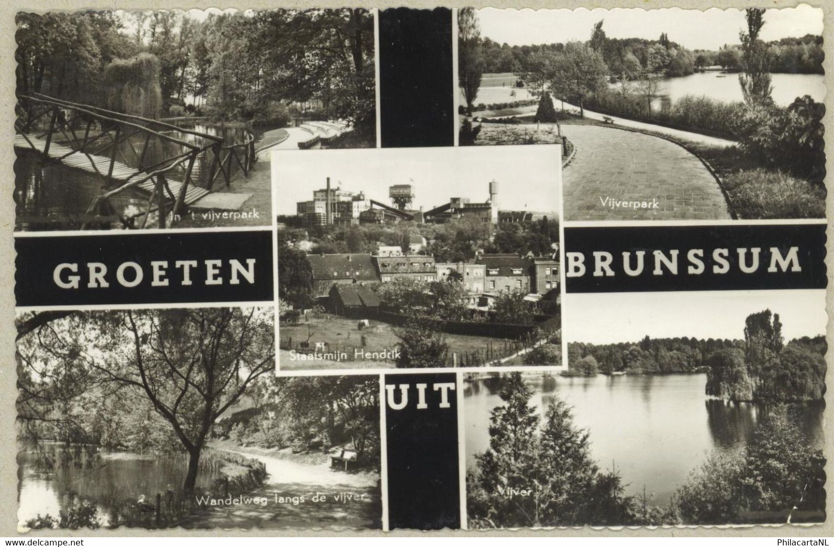 Brunssum - Vijverpark/Wandelweg/Vijver/Staatsmijn Hendrik - Brunssum