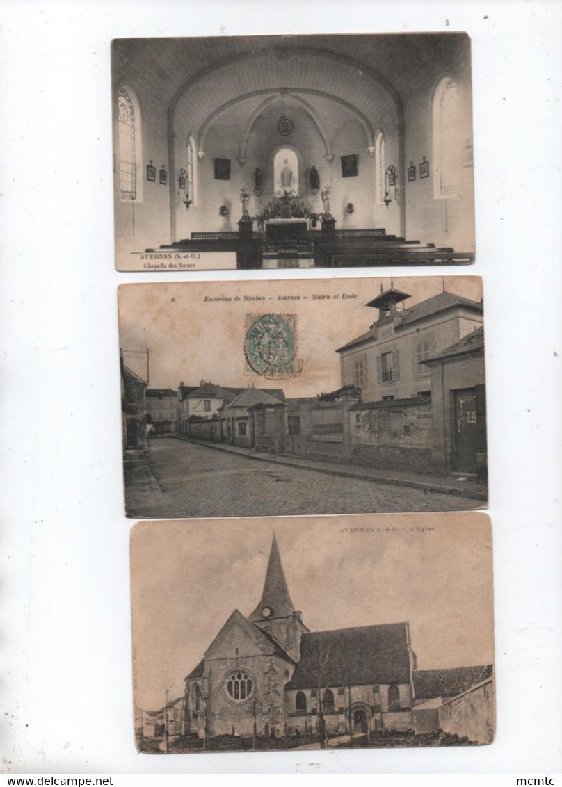 5 Cartes -   Avernes  -( 95. Val D'Oise) - Avernes