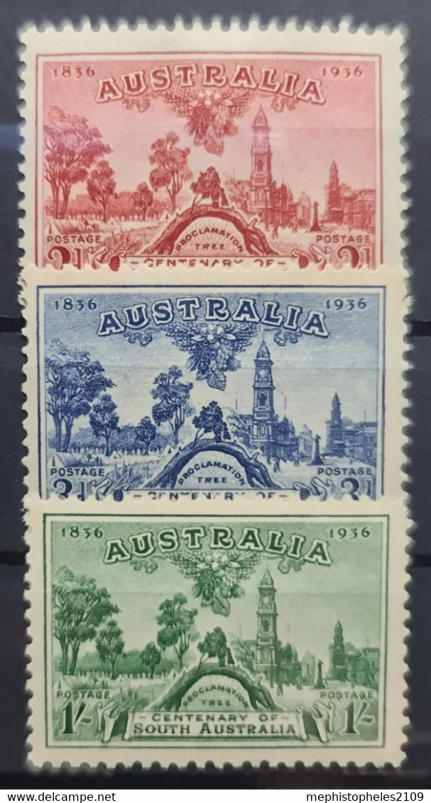 AUSTRALIA 1936 - MNH - Sc# 159-161 - Neufs