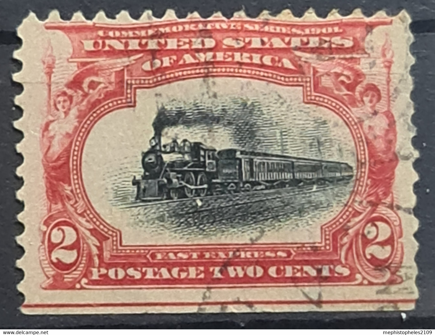 USA 1901 - Canceled - Sc# 295 - Gebraucht