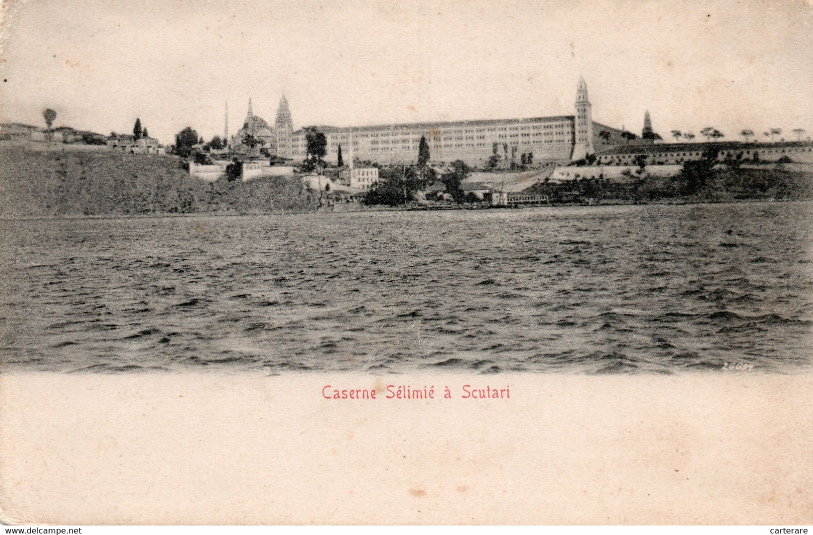 TURQUIE,TURKEY,TURKIYE,CASERNE Sélimié à Scutari,1900,RARE,Bosphore - Turkije