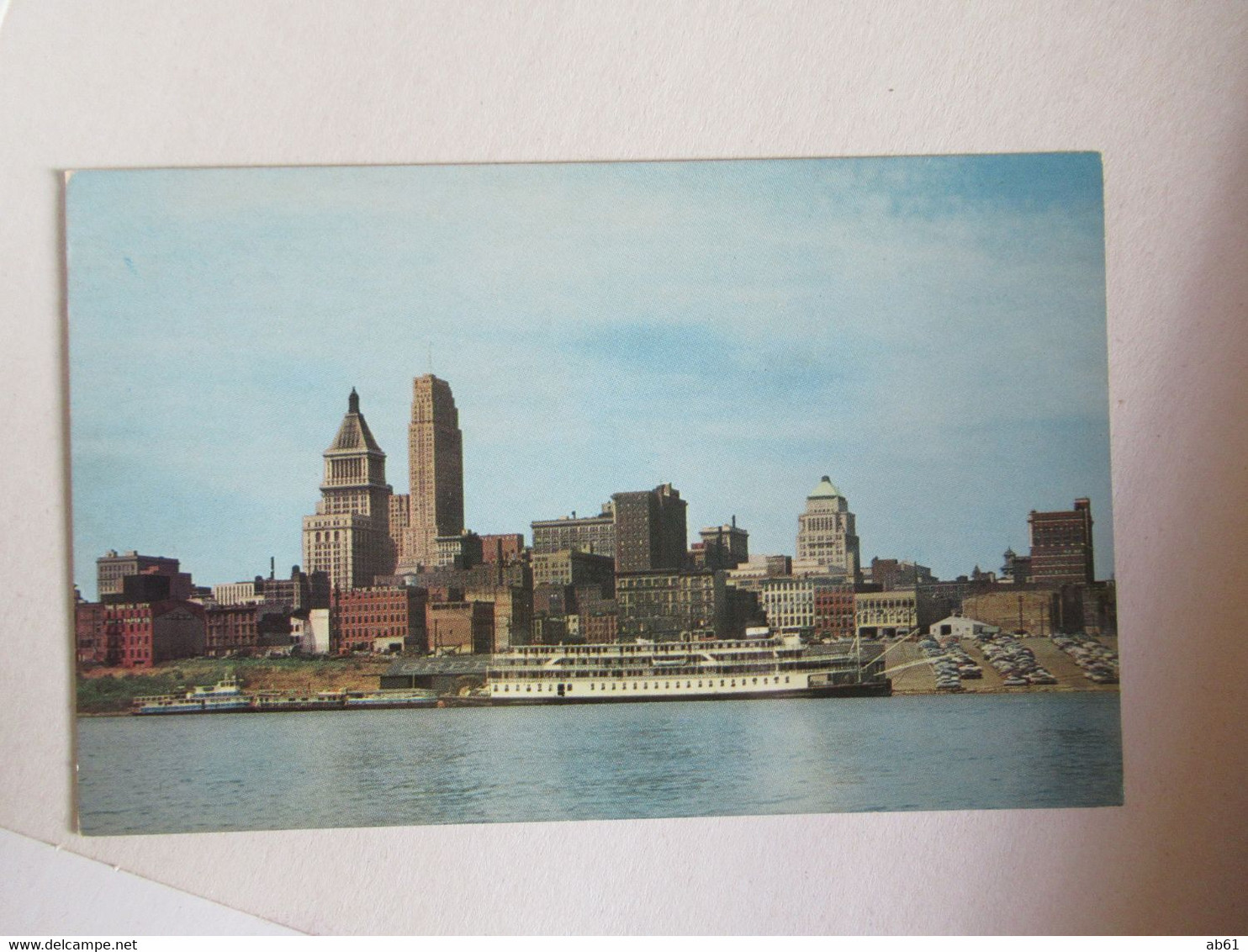 Etats Unis Skyline Ef Cincinnati Ohia From The Kentucky  ( Post Card ) Neuve - Cincinnati