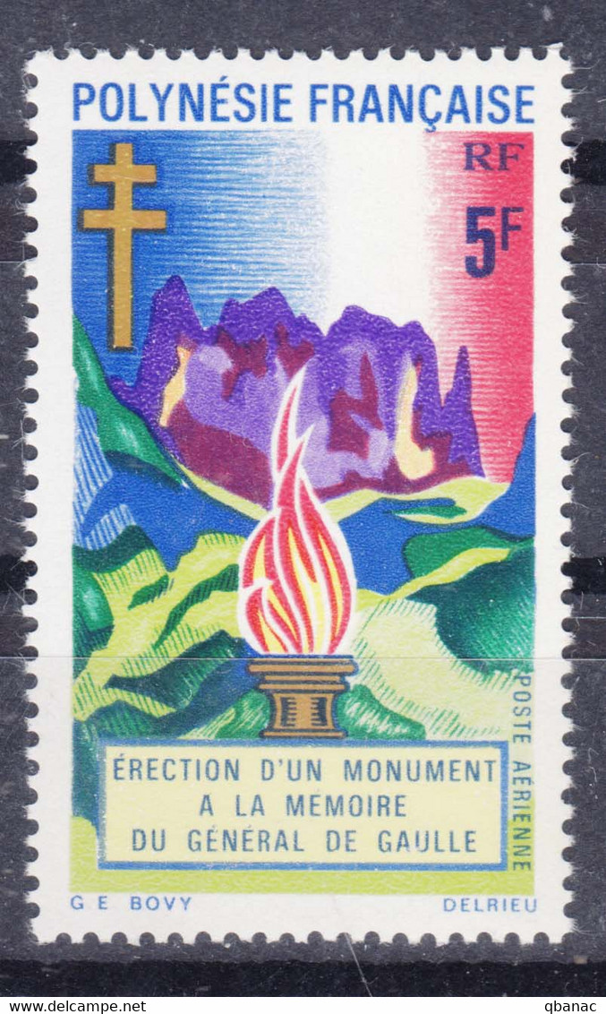 French Polynesia 1971 Mi#127 Mint Never Hinged - Unused Stamps