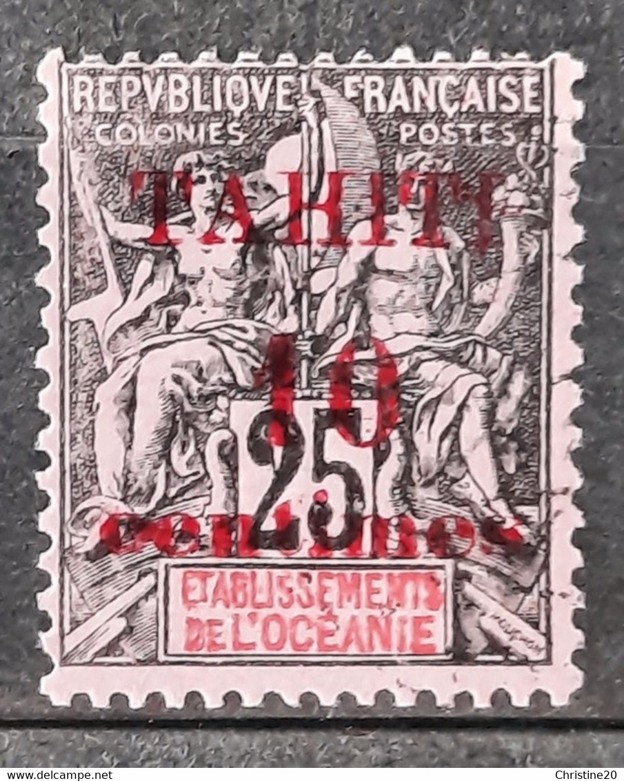 Tahiti 1903 N°31 Ob TB Cote 12€ - Used Stamps
