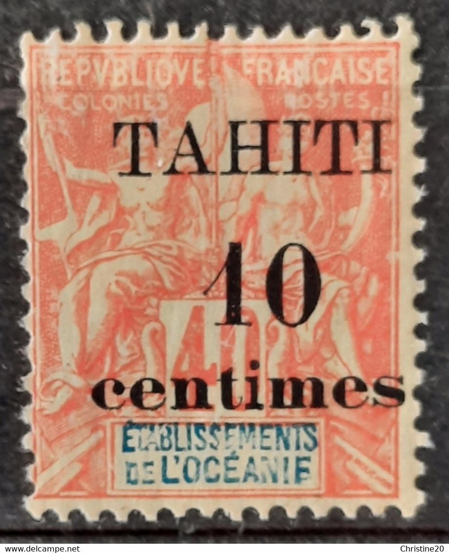 Tahiti 1903 N°32 * TB Cote 16€ - Unused Stamps