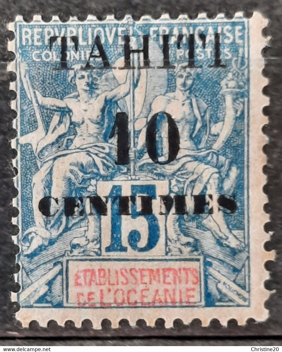 Tahiti 1903 N°33  * TB Cote 15€ - Neufs