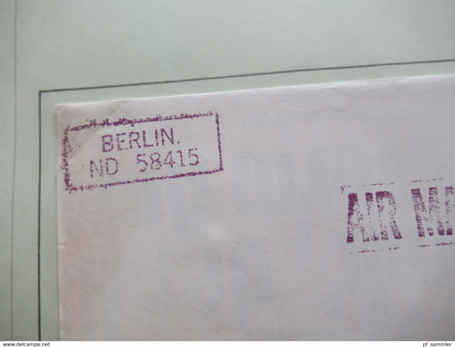 USA 1979 kleine Belege-Sammlung mit Stempel Berlin (kleine Orte in den USA) Stempel Berlin ND / Berlin OH / Berlin WI