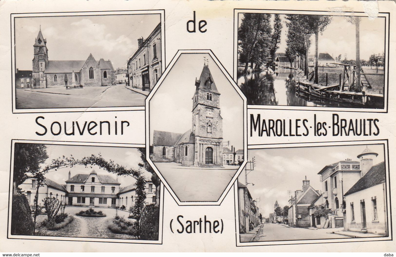 Marolles Les Braults.  Multivues - Marolles