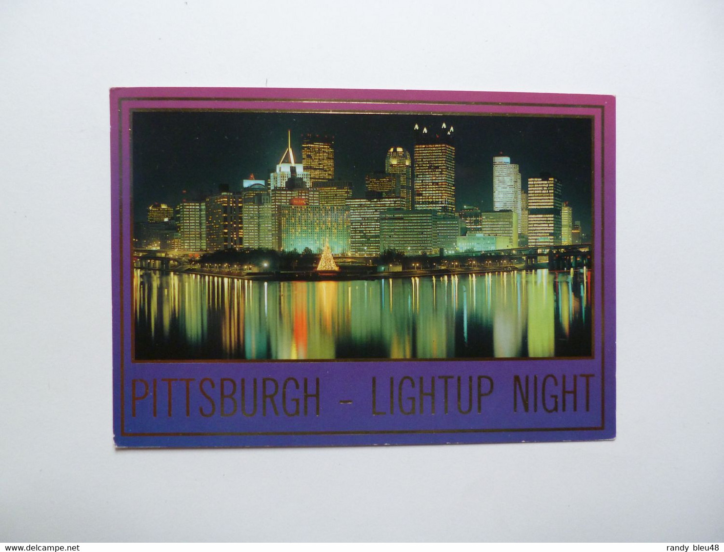 PITTSBURG  -  Lightup Night  -  Etats Unis - Pittsburgh