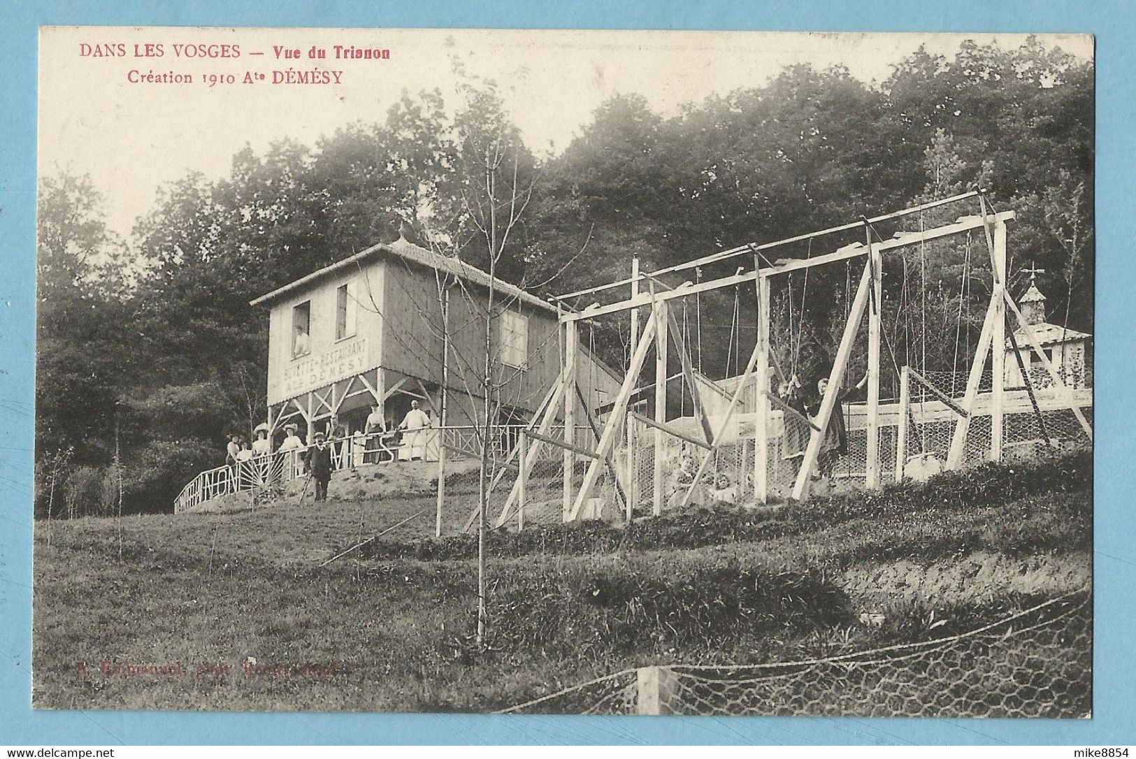 A053  CPA   SAINT-ETIENNE-LES-REMIREMONT  (Vosges) Vue Du Trianon  -  Création 1910  A. DEMESY  ++++++++ - Saint Etienne De Remiremont