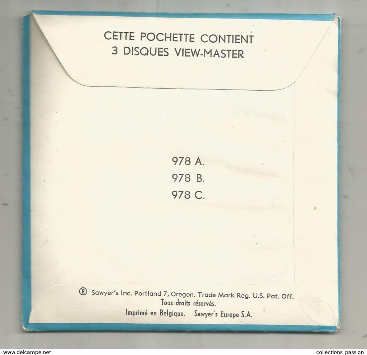 VIEW MASTER , 21 Photos En Relief , Livret 10 Pages , Les TROIS MOUSQUETAIRES, 1957 , 2 Scans, Frais Fr 3.35 E - Stereoscoopen