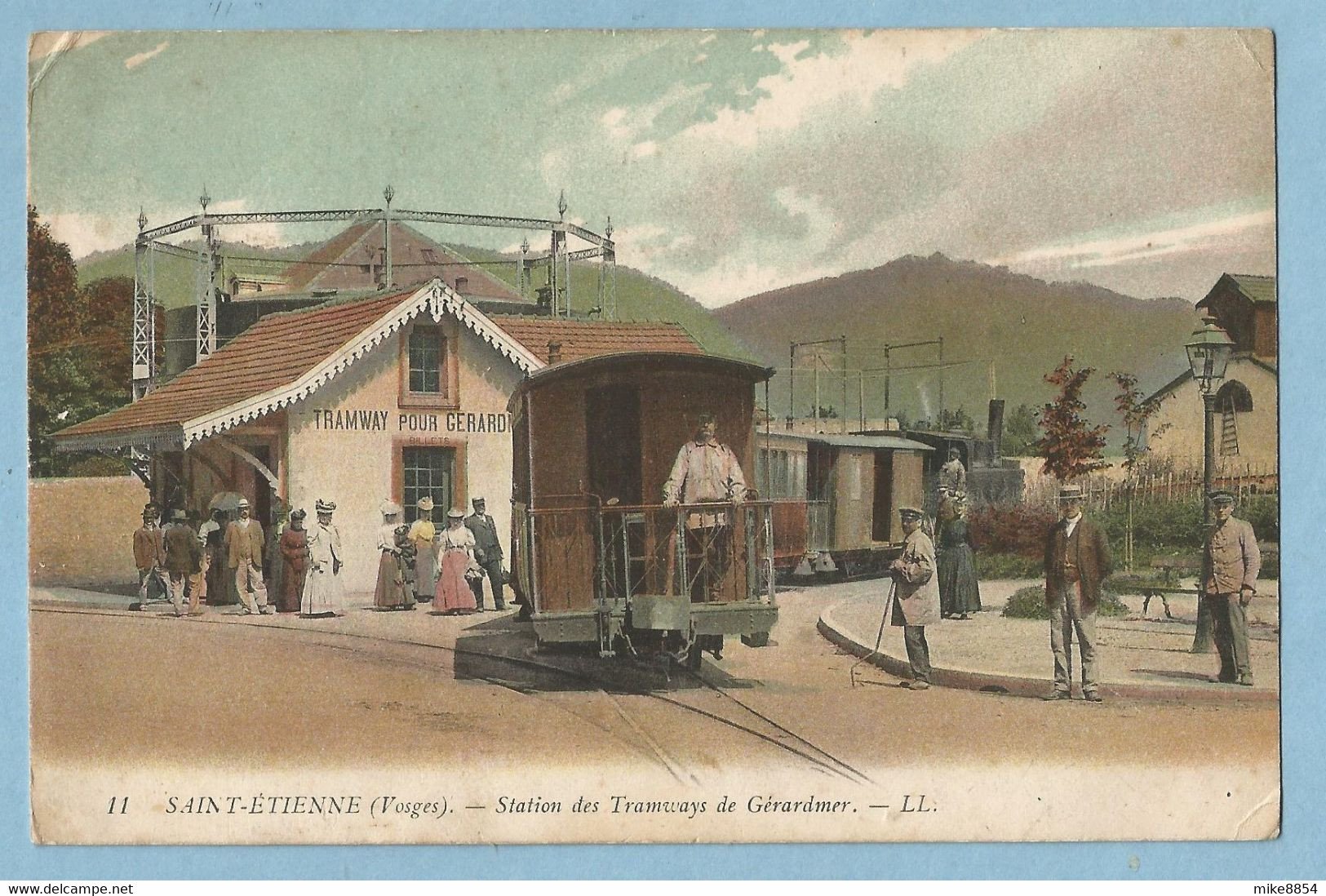 DA047  CPA  SAINT-ETIENNE-LES-REMIREMONT (Vosges) Station Des Tramways De Gérardmer  ++++++++++++++ - Saint Etienne De Remiremont