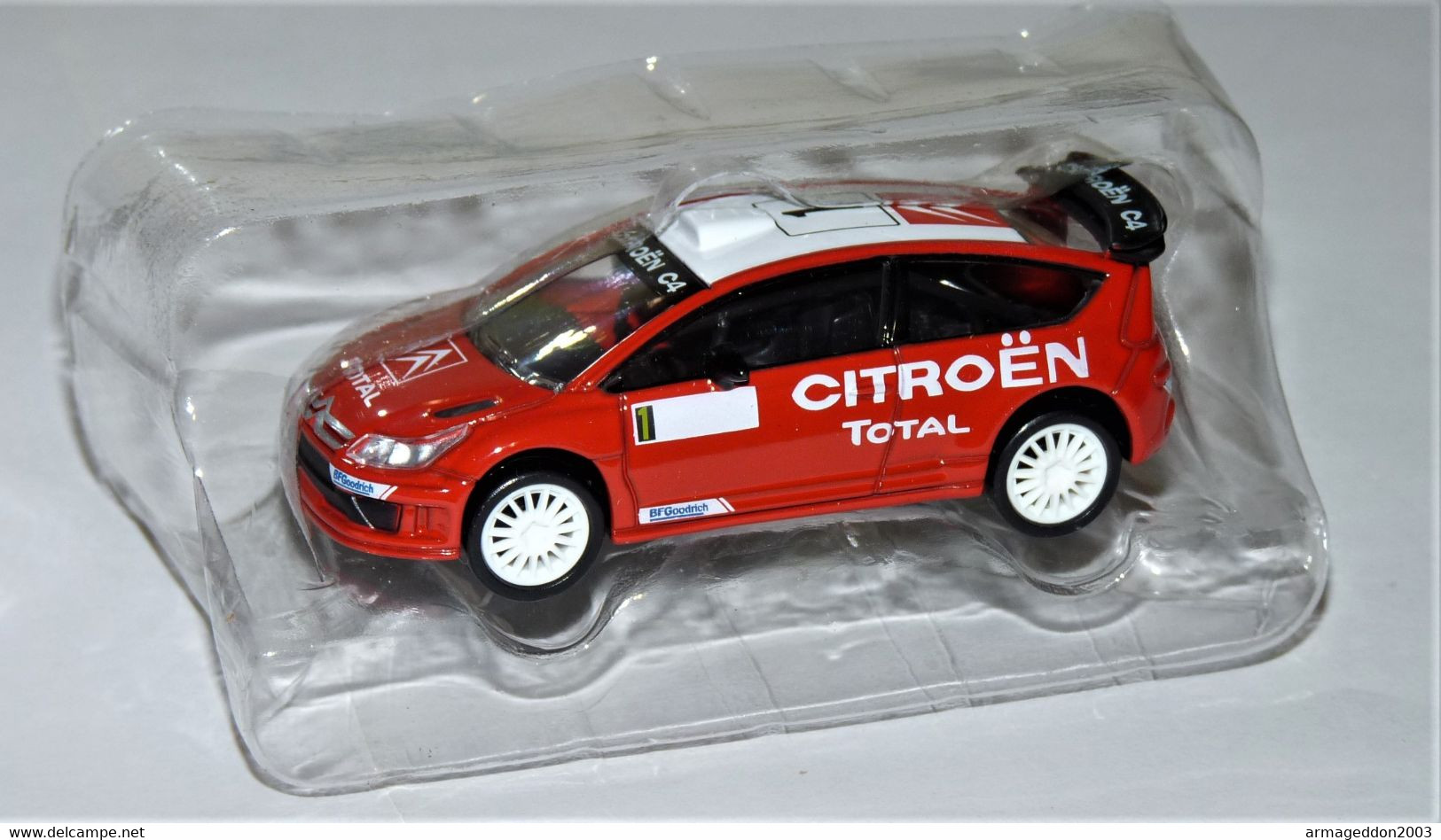 VOITURE MINIATURE NOREV CITROEN C4 WRC SPORT TATAL NEUVE EN BOITE - Norev