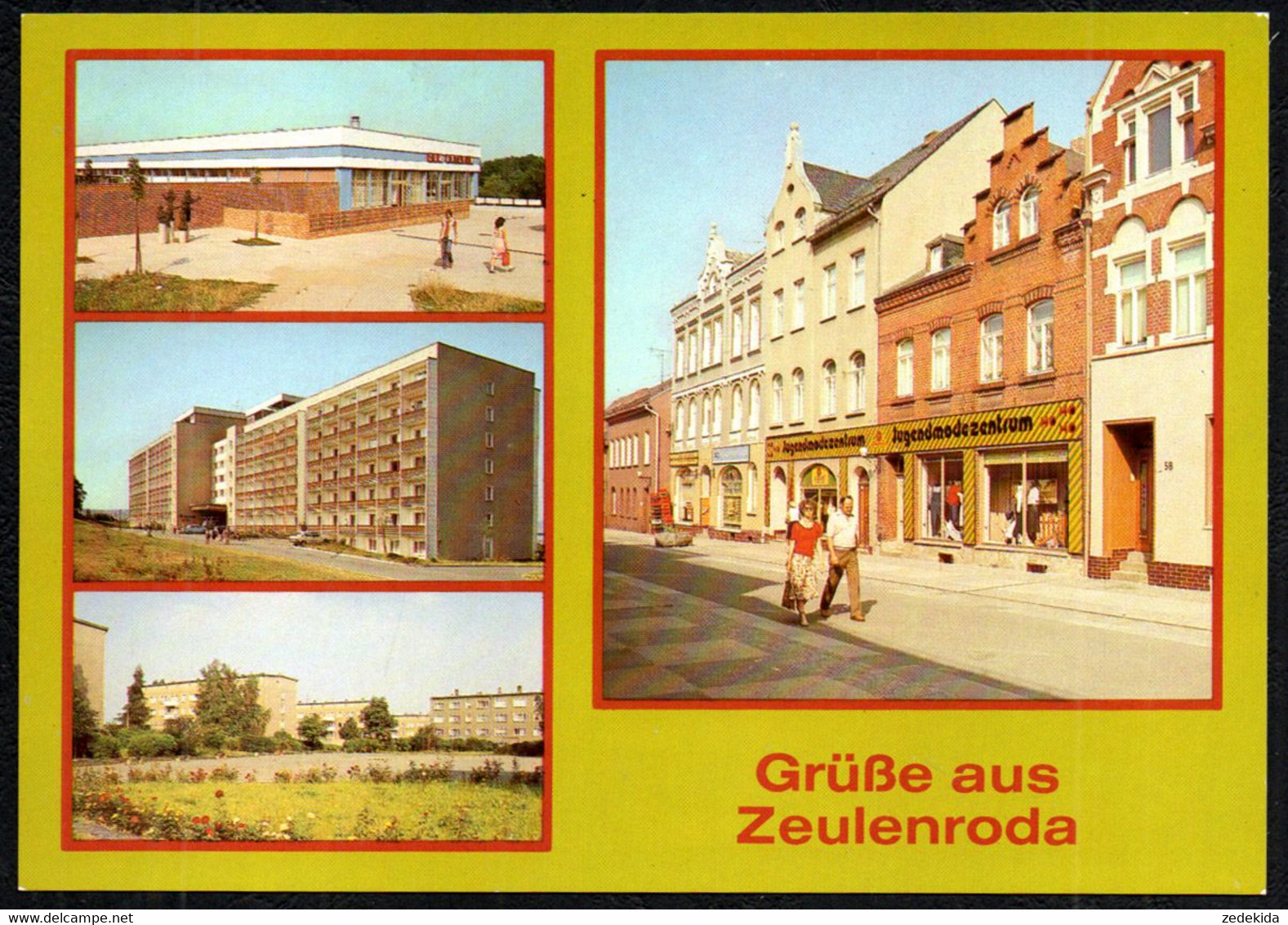 F7962 - TOP Zeulenroda Neubaugebiet Jugendmodecentrum FDGB Heim - Bild Und Heimat Reichenbach - Zeulenroda