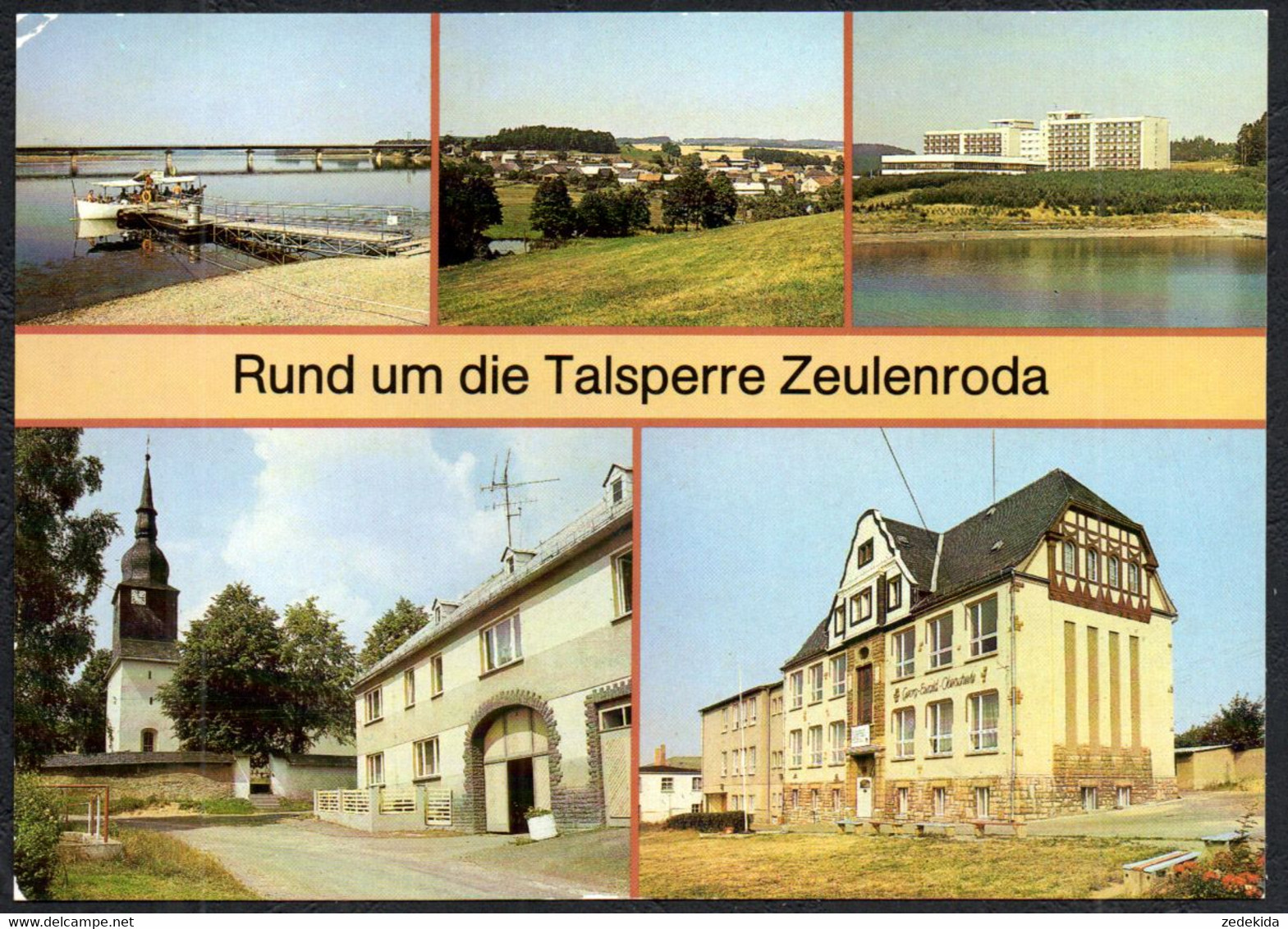 F7967 - Zeulenroda Pahren FDGB Heim Förthen Langenwolschendorf - Bild Und Heimat Reichenbach - Zeulenroda