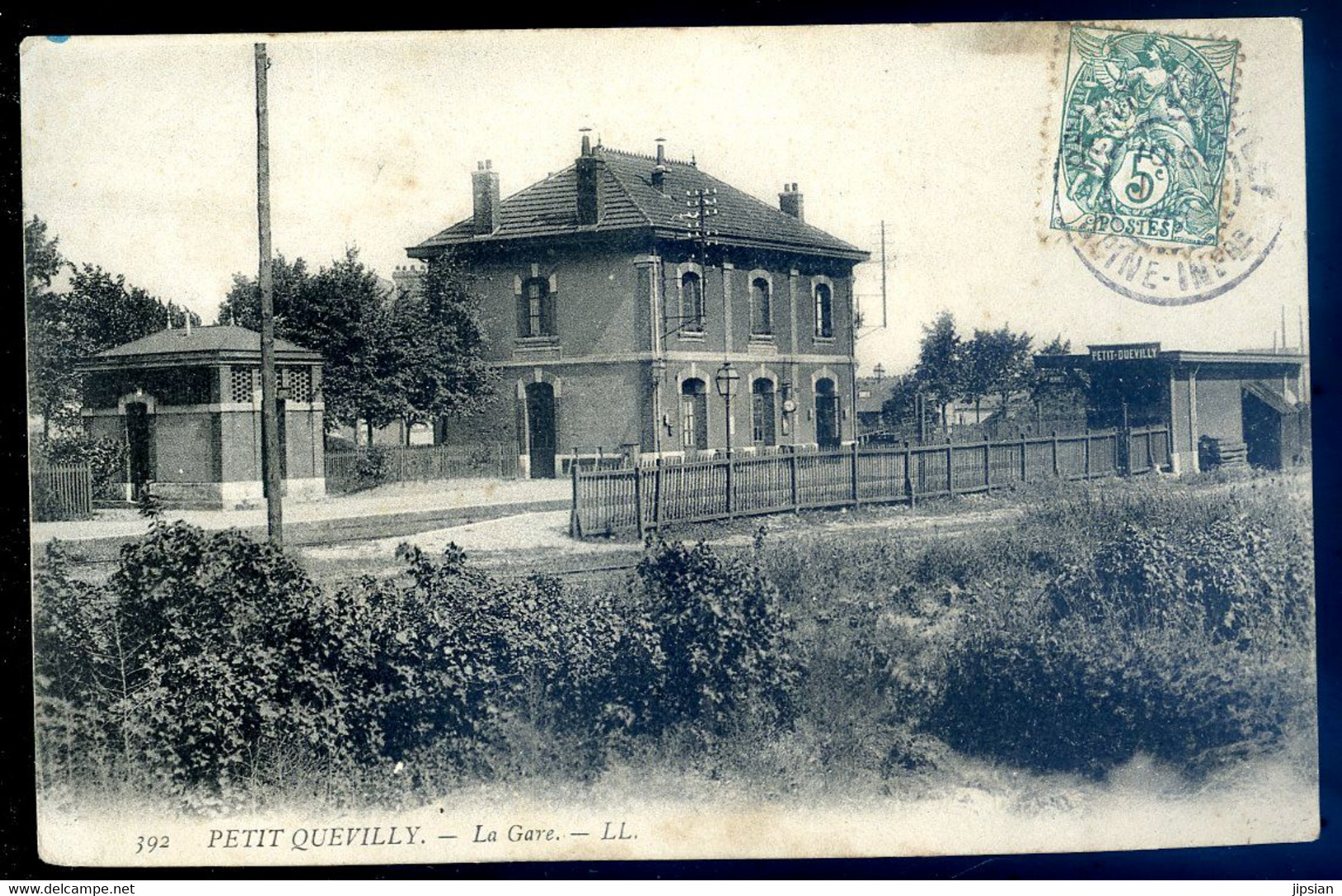 Cpa Du 76 Le Petit Quevilly -- La Gare FEV22-82 - Le Petit-quevilly