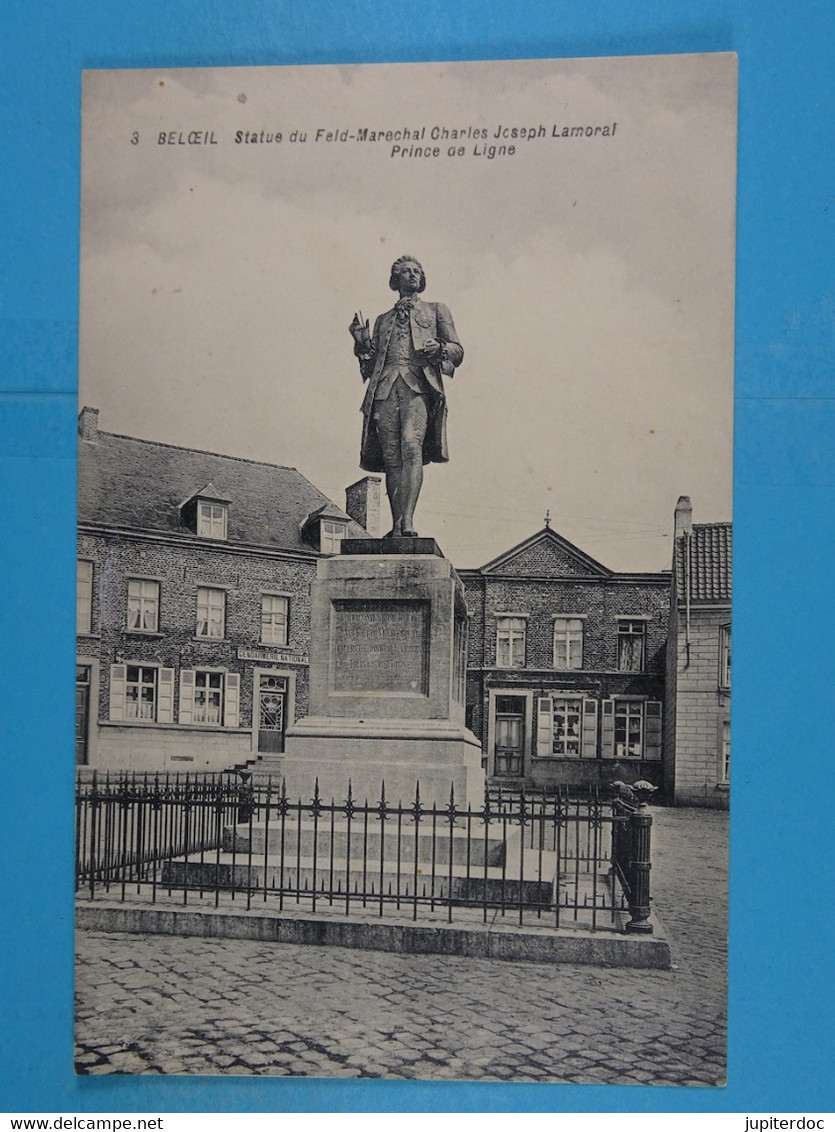 Beloeil Statue Du Felf-Marechal Charles Joseph Lamoral Prince De Ligne - Beloeil