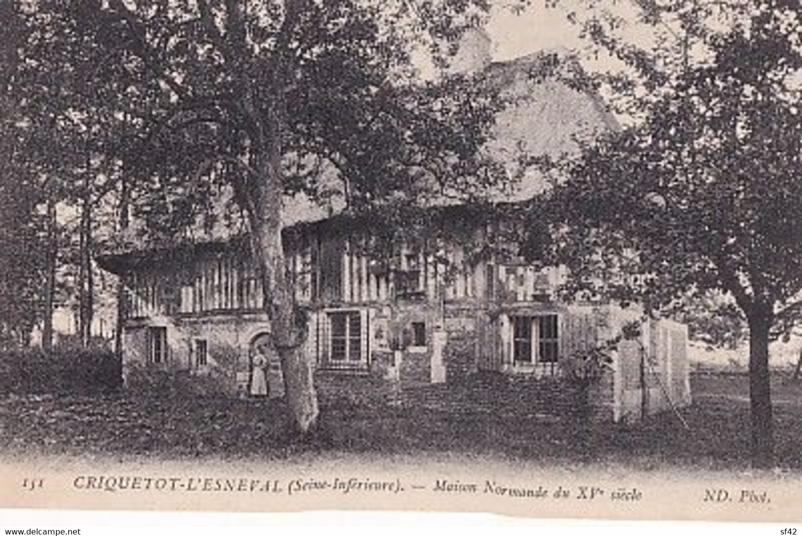 CRIQUETOT L ESNEVAL                        MAISON  NORMANDE - Criquetot L'Esneval