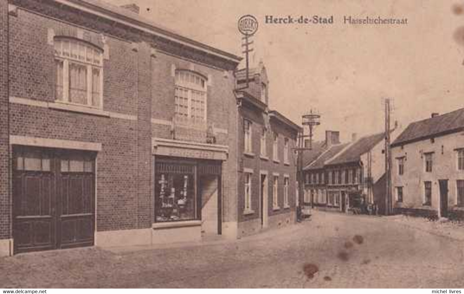 Herck-de-Stad - Hasseltschestraat - Circulé En 1936 - BE - Herk-de-Stad