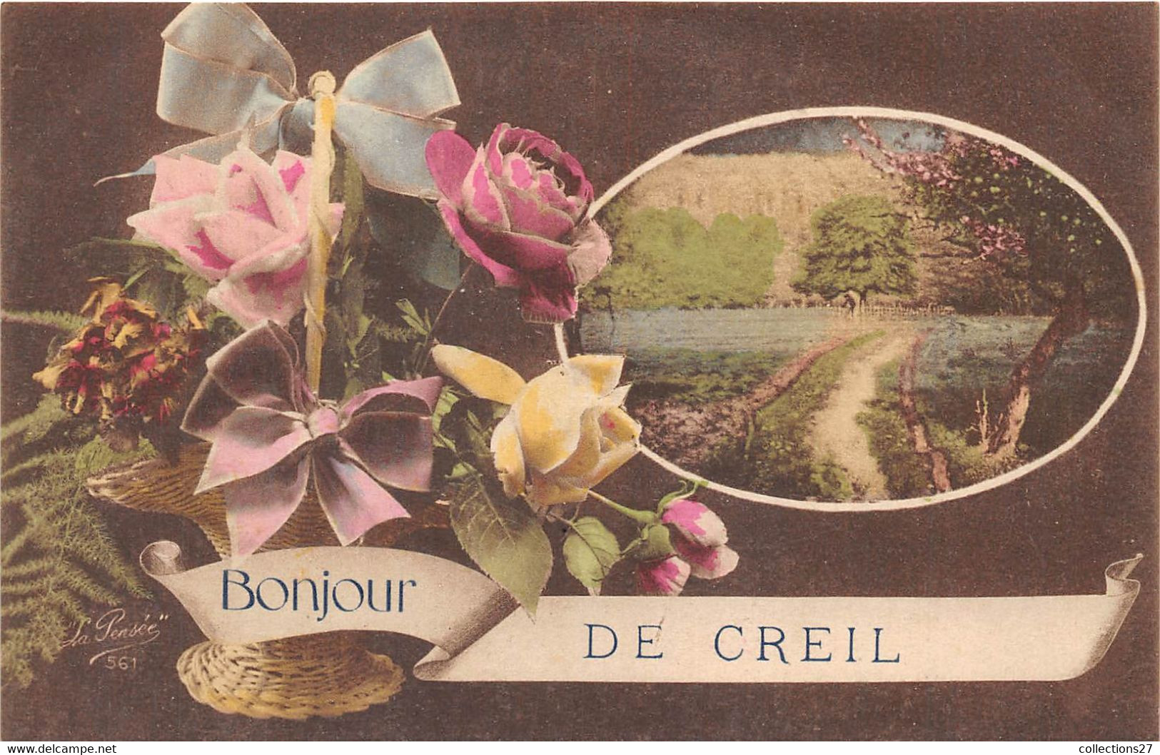 60-CREIL- BONJOUR DE CREIL - Creil