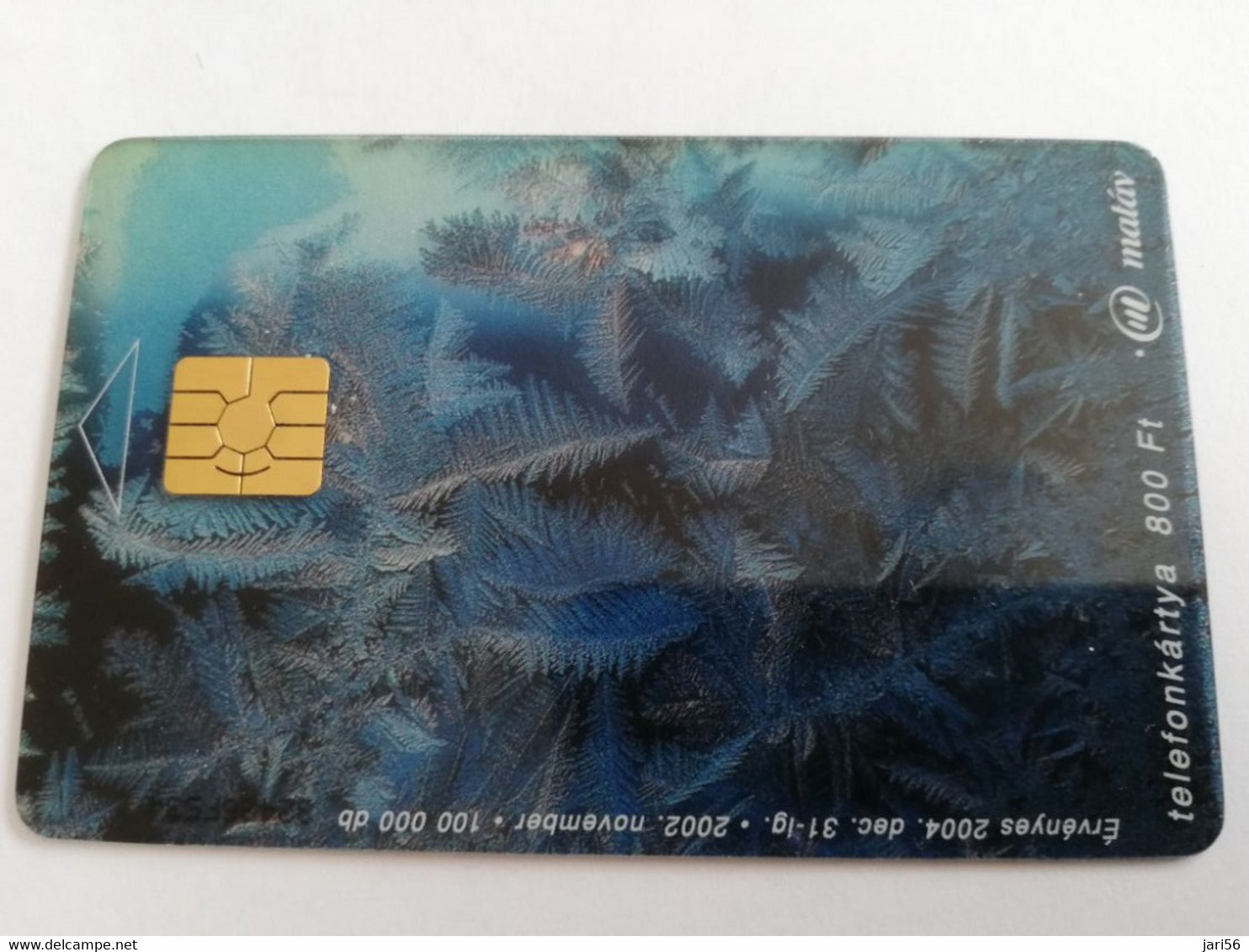 HONGARIA  800FT    CHIP CARD  TRANSPARANT TROPICAL FOREST       Fine Used    **9635** - Ungarn