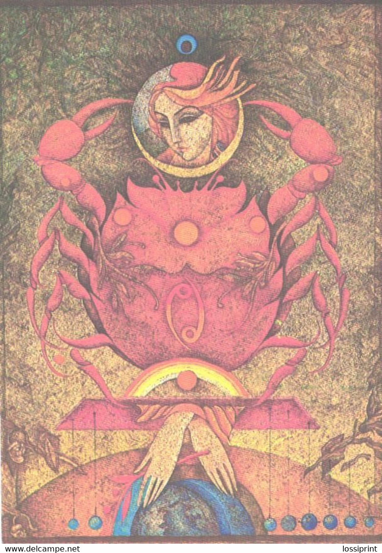 V.Staniševski:Signs Of The Zodiac, Cancer, 1984 - Astronomie