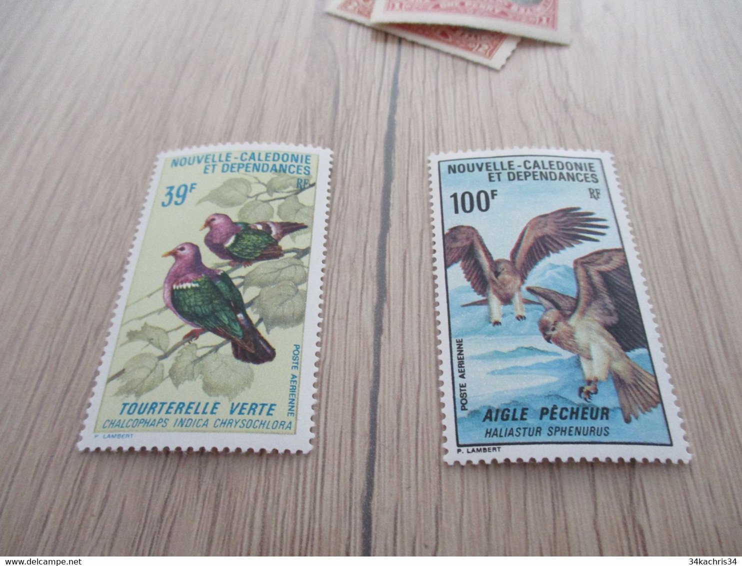 NOUVELLE CALEDONIE PA 110 Et 111 Sans Charnière Léger Défauts De Gomme - Unused Stamps